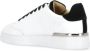 Philipp Plein Witte Leren Sneakers met Metallic Logo White Heren - Thumbnail 4