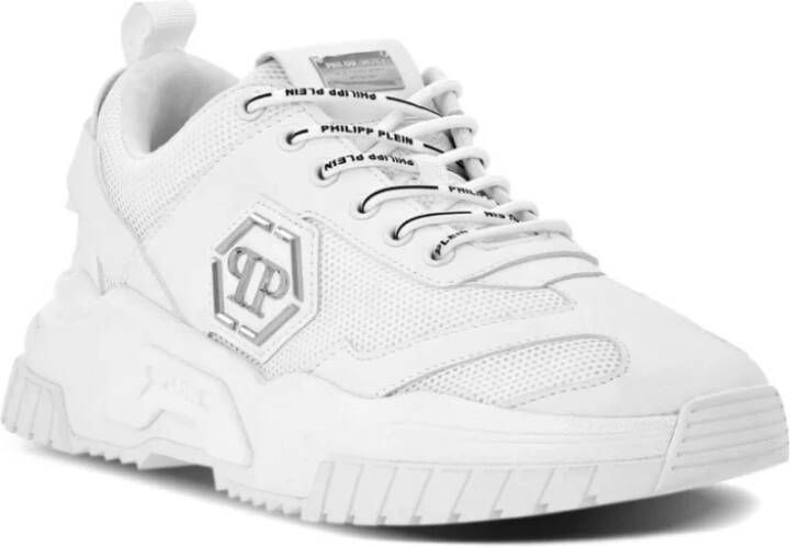 Philipp Plein Witte Predator Sneakers White Heren