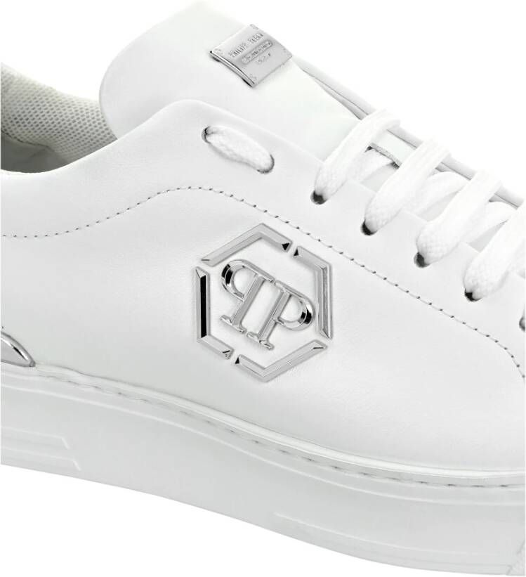 Philipp Plein Witte Sneakers voor Heren White Heren