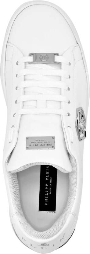 Philipp Plein Witte Sneakers voor Heren White Heren