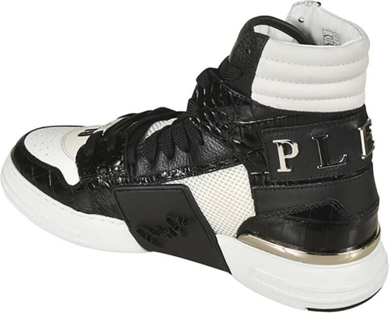 Philipp Plein Witte Sneakers voor Mannen White Heren