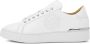 Philipp Plein Witte Veterschoenen met Rubberen Zool White Heren - Thumbnail 4