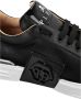 Philipp Plein Zwarte platte schoenen Phantom Kicks Black Heren - Thumbnail 3