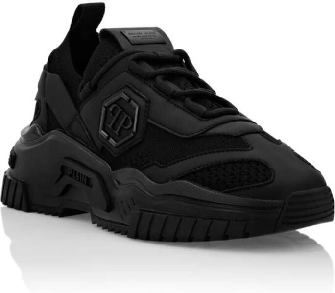 Philipp Plein Zwarte Predator Sneakers Black Heren