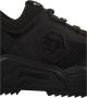 Philipp Plein Zwarte Predator Sneakers Vetersluiting Ontwerp Black Heren - Thumbnail 2