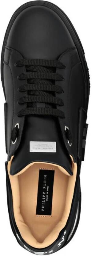 Philipp Plein Zwarte Sneakers met Fascia Black Heren