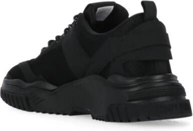 Philipp Plein Zwarte Sneakers voor Mannen met Logo Details Black Heren