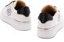 Philipp Plein Zwarte Vetersneaker met Rubberen Zool White Heren - Thumbnail 4