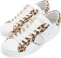 Philippe Model Animalier Lage Top Sneakers Wit White Dames - Thumbnail 3