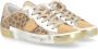 Philippe Model Animalier Strass Beige Sneaker Paris X Brown Dames - Thumbnail 2