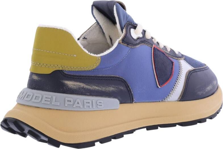 Philippe Model Antibes Low Man Sneakers Blauw Heren