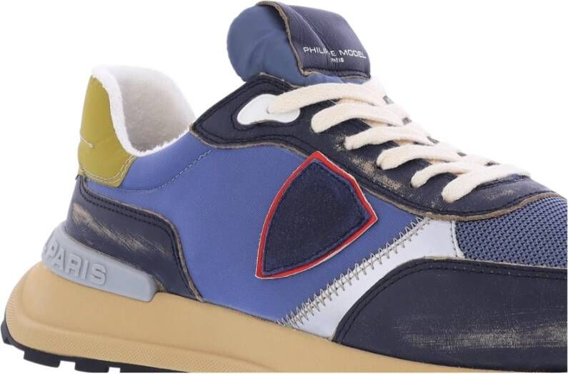 Philippe Model Antibes Low Man Sneakers Blauw Heren