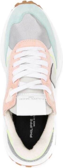 Philippe Model Antibes Low Sneakers Zilver Multicolor Dames