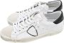 Philippe Model Basis lage heren sneakers in zwart en wit Multicolor Heren - Thumbnail 3