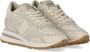 Philippe Model Beige Denim Sneaker met Metalen Details Beige Dames - Thumbnail 2