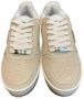 Philippe Model Beige Low-Top Eco-Fur Sneakers Beige Dames - Thumbnail 4