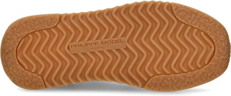 Philippe Model Beige Platte Schoenen Tropez 2.1 Beige Heren