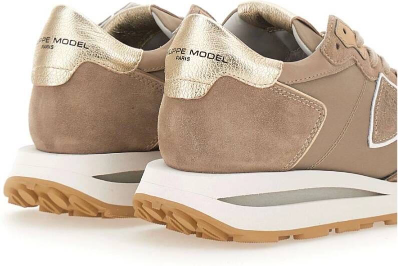 Philippe Model Beige Sneakers Parijse Stijl Beige Dames