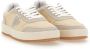 PHILIPPE MODEL Lage Sneakers Dames Nice Low Maat: 36 Materiaal: Leer Kleur: Beige - Thumbnail 9