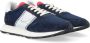 Philippe Model Blauw Wit Lage Top Sneakers Blue Heren - Thumbnail 2