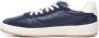 Philippe Model Blauwe Leren Sneakers met Zilveren Logo Blue Heren - Thumbnail 25