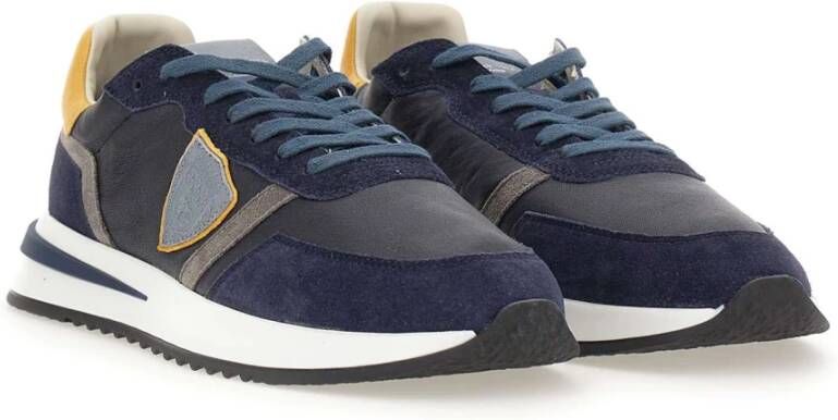 Philippe Model Blauwe Sneakers Blue Heren