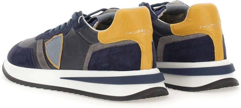 Philippe Model Blauwe Sneakers Blue Heren