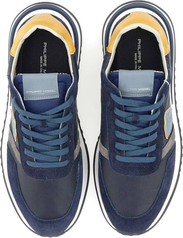 Philippe Model Blauwe Sneakers Blue Heren