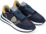 Philippe Model Blauwe Sneakers Tropez 2.1 Multicolor Heren - Thumbnail 10