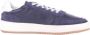 Philippe Model Blauwe Leren Sneakers met Zilveren Logo Blue Heren - Thumbnail 19