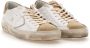 Philippe Model Vernieuwde Prsx Sneaker met Vintage Afwerking Beige Heren - Thumbnail 24