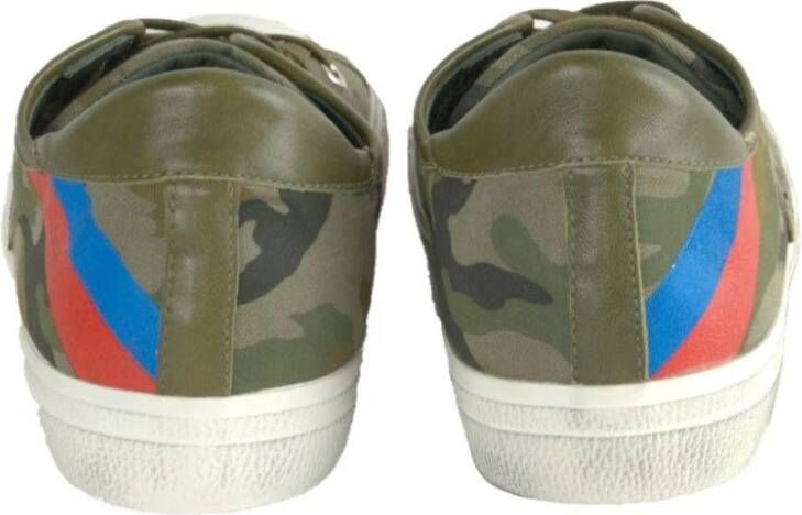 Philippe Model Camouflage Groene Sneakers Green Heren