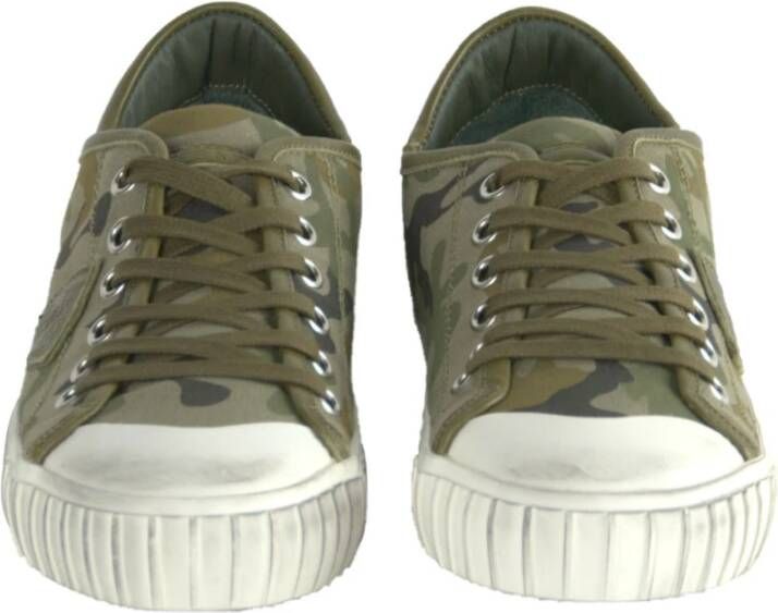 Philippe Model Camouflage Groene Sneakers Green Heren