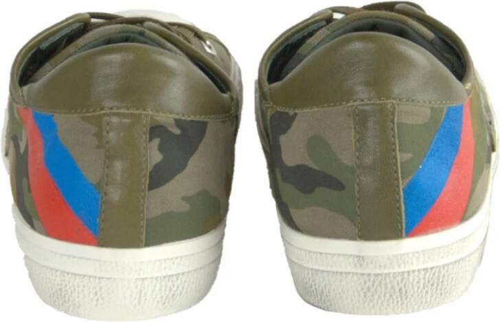 Philippe Model Camouflage Groene Sneakers Green Heren