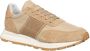 Philippe Model Eenvoudige Hardloopsneakers met veters Beige Dames - Thumbnail 12