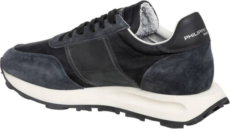 Philippe Model Eenvoudige Hardlooptour Sneakers met Veters Black Dames