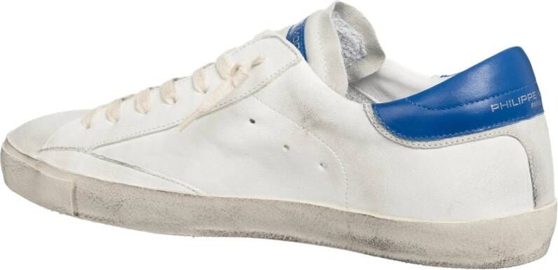 Philippe Model Effen Veterschoenen White Heren