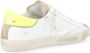 Philippe Model Fluorescerende gele leren sneaker Paris X White Heren - Thumbnail 5