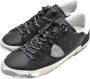 Philippe Model Foxy Gelamineerde Lage Sneakers Black Heren - Thumbnail 3