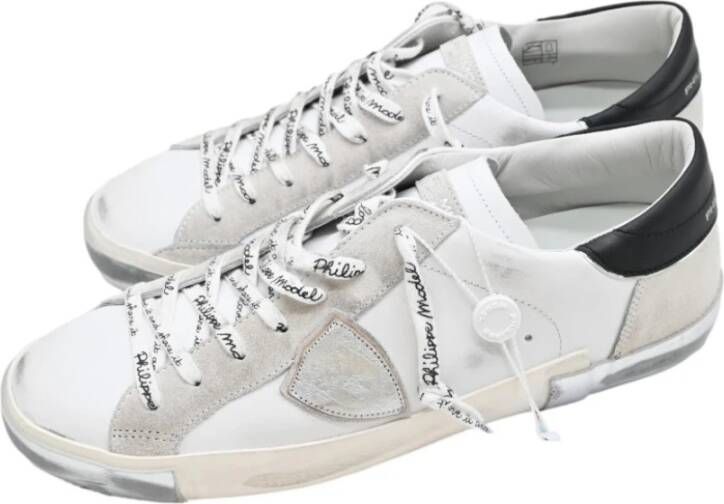 Philippe Model Foxy Lamine Lage Sneakers White Heren