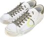 Philippe Model Geborduurde lage top sneakers in wit White Heren - Thumbnail 3