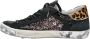 Philippe Model Glitter Leo Lage Top Sneakers Black Heren - Thumbnail 2