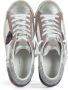 Philippe Model Glitter Leren en Stoffen Sneakers Gray Dames - Thumbnail 5