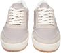 Philippe Model Grijze Leren Sneakers Veterschoenen Schoenen Beige Heren - Thumbnail 2