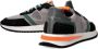 Philippe Model Grijze Oranje Sneakers Tropez 2.1 Stijl Multicolor Heren - Thumbnail 8