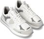 Philippe Model Lage Witte Grijze Sneaker Geborduurd Mesh White Heren - Thumbnail 3