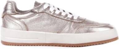 Philippe Model Grijze Sneakers met Logo Detail Gray Dames