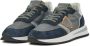 Philippe Model Sneakers Heren Lage sneakers Herenschoenen Canvas Tropez 2.1 fluor Grijs combi - Thumbnail 2