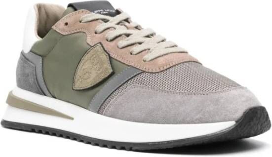 Philippe Model Grijze Tropez 2.1 Lage Sneakers Multicolor Heren