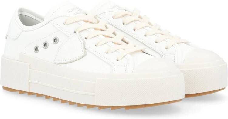 Philippe Model Haute Low Woman Sneakers White Dames